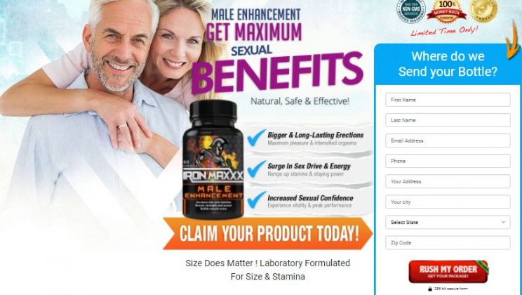 Iron Maxxx Male Enhancement – Regain Sexuality & Libido! Reviews, Cost