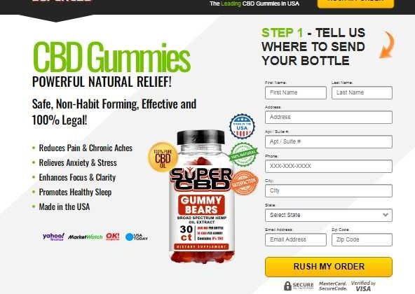 Super CBD Gummies 300mg (USA/CA) – Sex Drive CBD Reviews