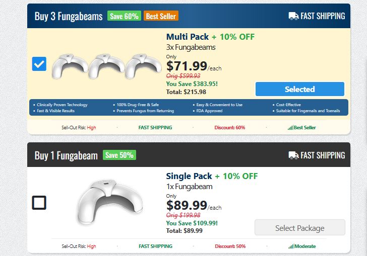 FungaBeam Price