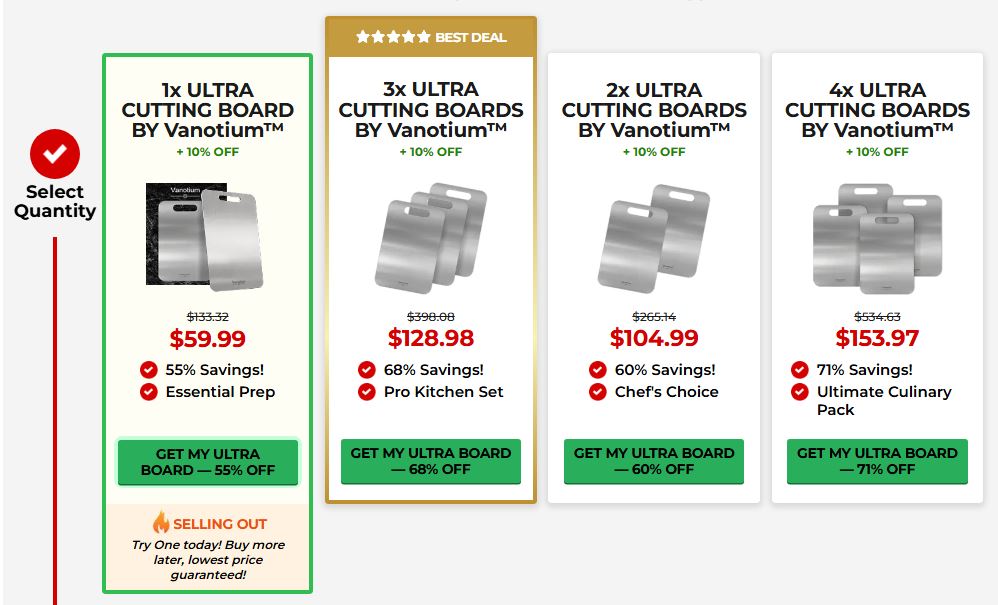 Vanotium Chopping Board