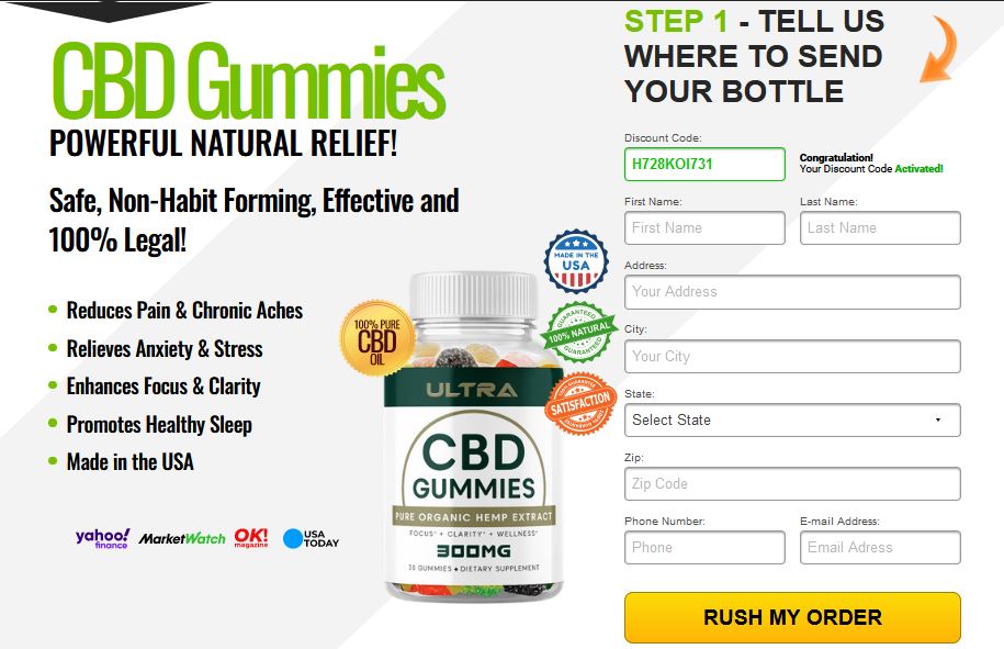 Ultra CBD Gummies 2