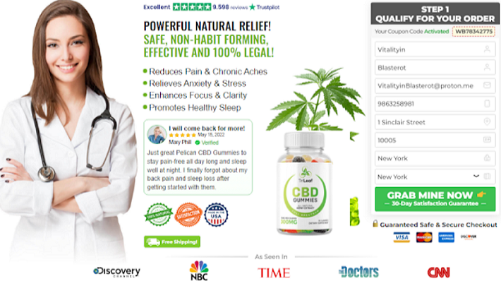 Trileaf CBD Gummies – CBD Gummies for Pain & Tinnitus Relief! Reviews