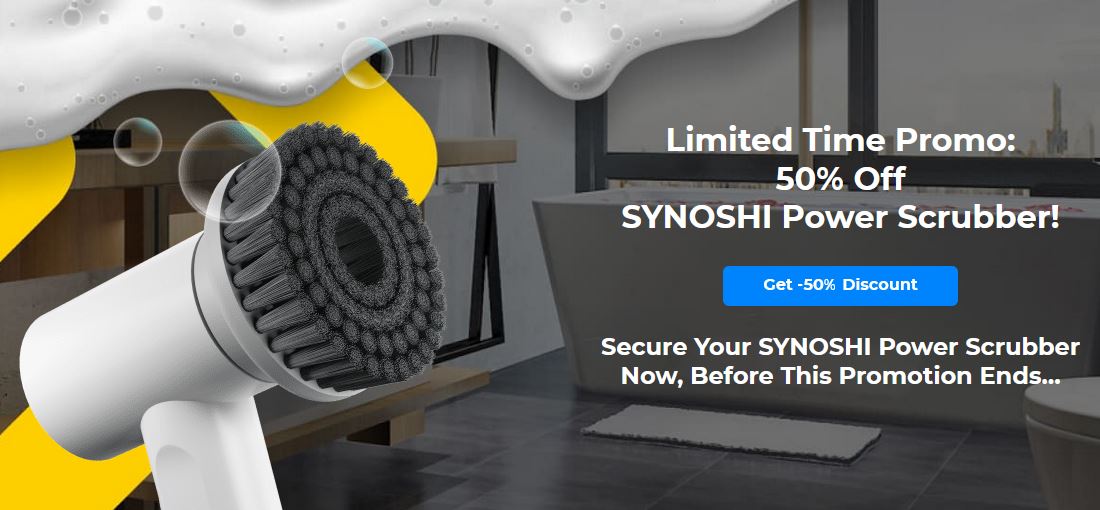 Synoshi Power Scrubber Reviews - Sinoshi Power Spin Scrubber Worth Buying? Synochi Brush Stiftung Warentest