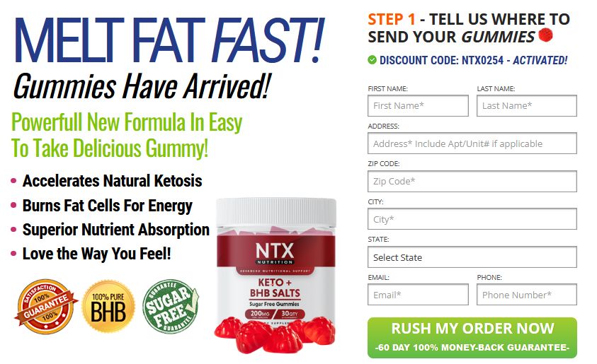 NTX Keto Gummies 2