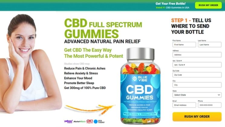 Blue Vibe CBD Gummies (Updated 2023) – 25MG CBD Blue Gummies Reviews | Ingredients & Side Effects