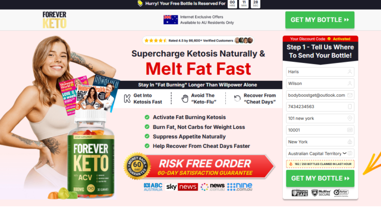 Forever Keto Australia – The “Extra Edge” To Help You Lose Weight Faster!