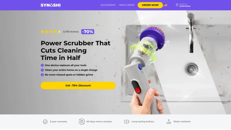 Synoshi PRO Reviews – Synoshi Pro Spin Scrubber!