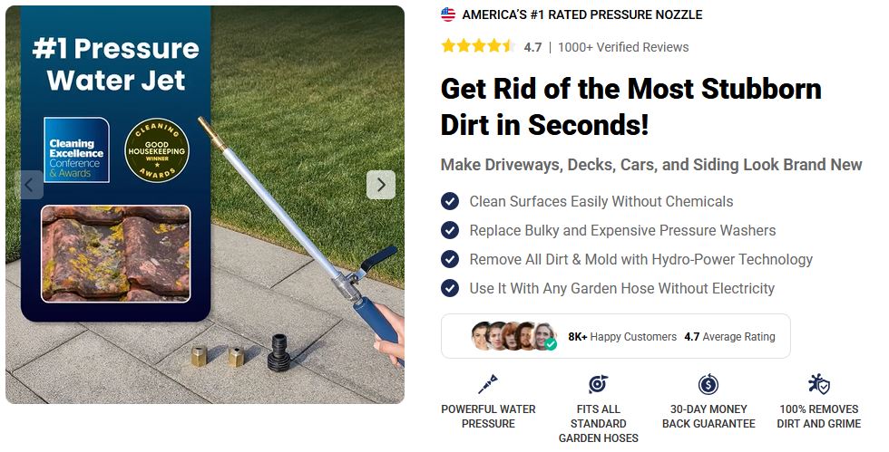 JetHose Pressure Washer 3