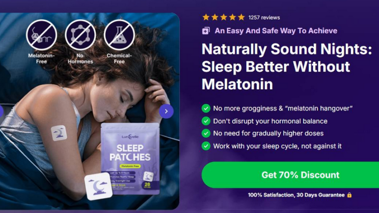 Lunavelle Sleep Patches Reviews – The Non-Melatonin Sleep Patch That’s Changing How the World Sleeps Naturally!